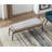 Ameera Storage Bench Industrial Bench with Arms-671814143