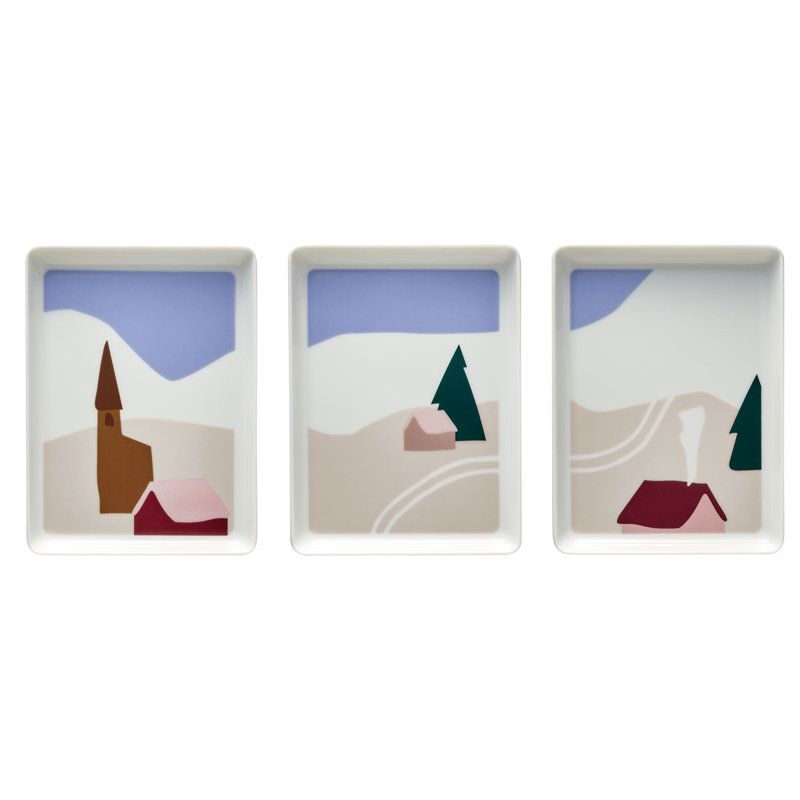 DEGRENNE Paris Destination Porcelain Tray