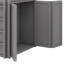 Lit mezzanine avec tiroirs, bureau et garde-robe-106491189