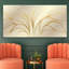 Golden Leaves - Wrapped Canvas Print-362152004
