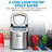 Deco Chef 26 Lb. Daily Production Bullet Ice Portable Ice Maker