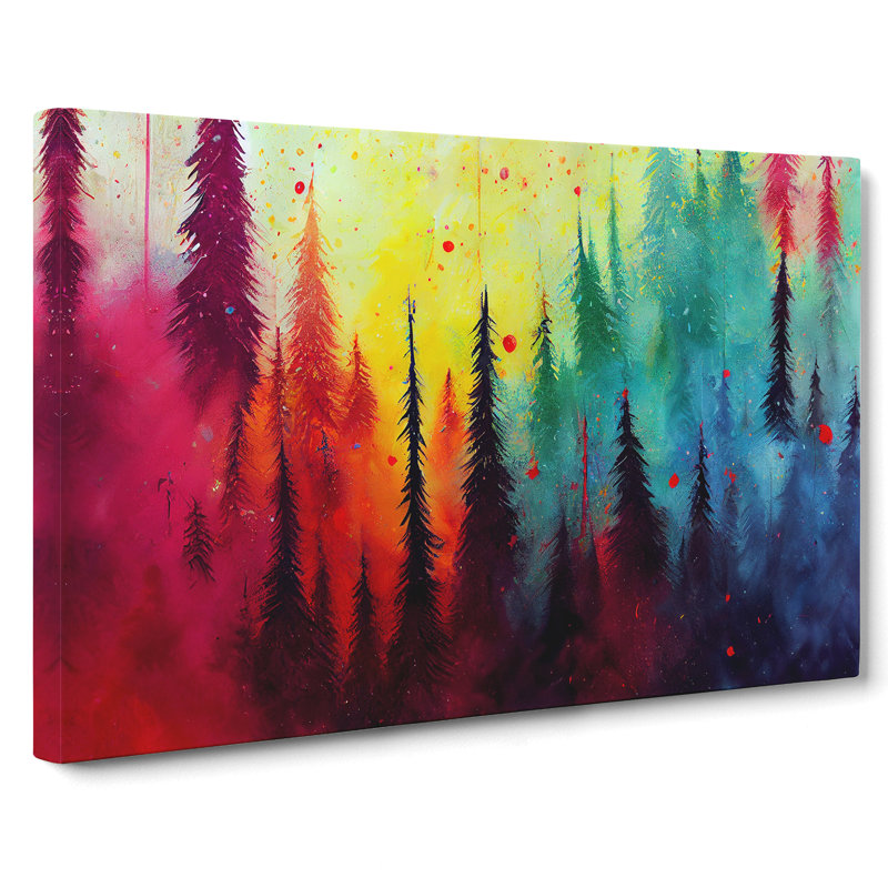 Forest Vol.2 Abstract - Wrapped Canvas, 35cm H x 50cm W x 3cm D