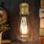 Madill 1 - Light Yellow Brass Bulb Pendant