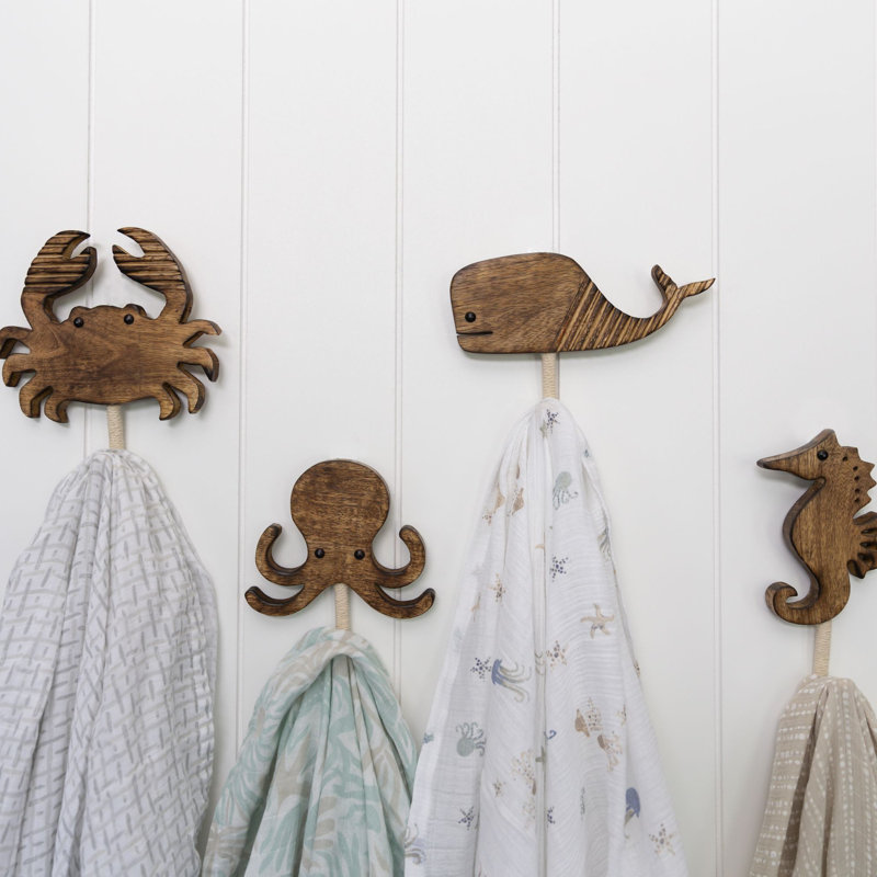Cove 4-pc. Sea Life Motifs Wall Décor