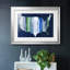 Brushstroke USA, reproduction d'art encadrée-781387207-781387205