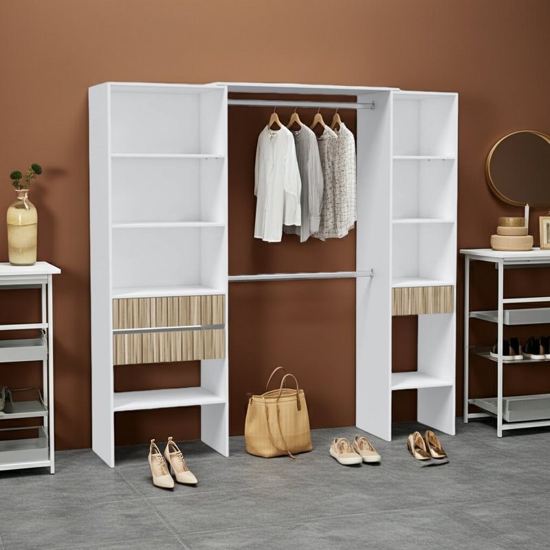Massud Manufactured Wood Wardrobe