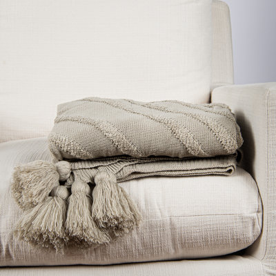 Knitted Throw Blanket