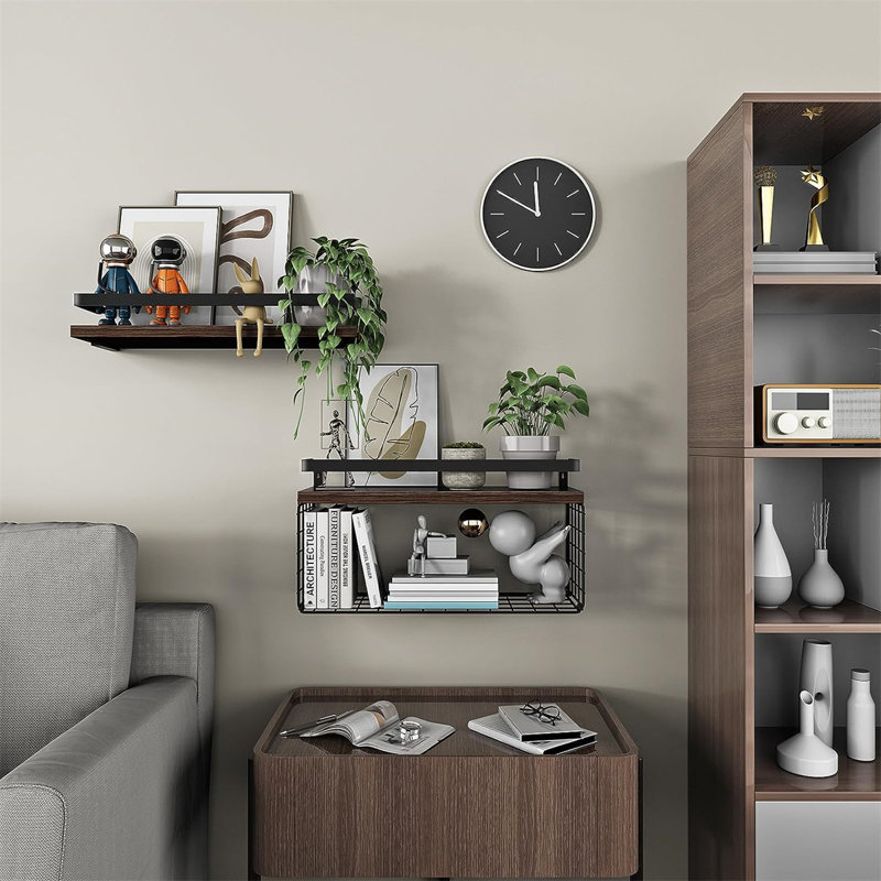 Elienor 2 Piece Floating Shelf
