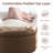 Dimitrika 30'W Faux Leather Tufted Round Storage Ottoman-983595453