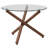 4 - Person Glass Top Three Leg Dining Set