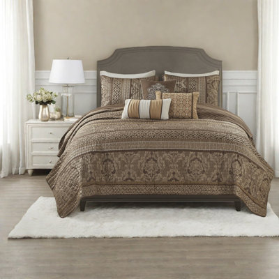 Ensemble de literie réversible, jacquard en coton très grand californien, maison moderne
