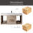 Modern 39.4'' Floating Bathroom vanity With Sink , Wall Mounted Bathroom Cabinet-646750416