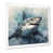 White Single Picture Framed