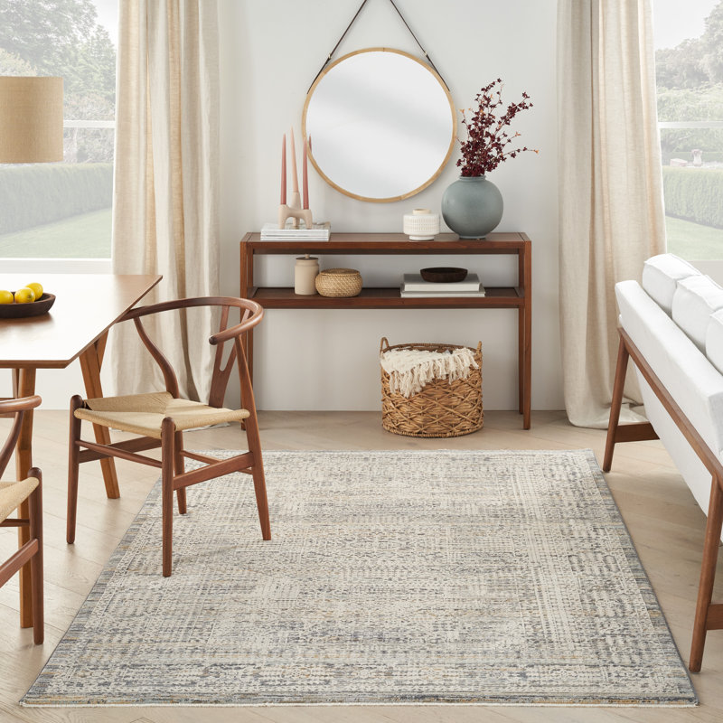 Geometric Indoor Rug, Rectangle 7'10" x 10'1"