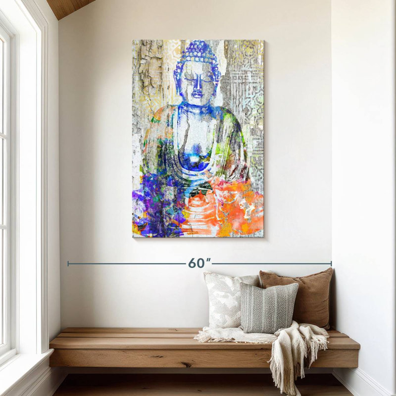 Bouddha Leisha I, H 45 po x l 30 po
