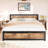 Bed Frame With Headboard And Footboard, 14 Inch Bed Platform No Box Spring Needed-14511521-14511533