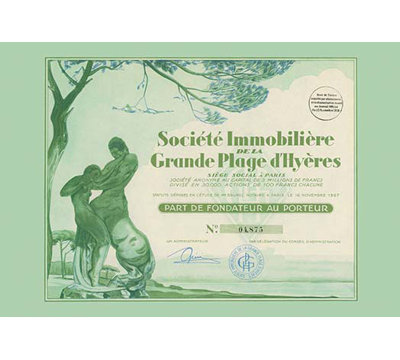 " Societe Immobiliere De La Grande Plage D "