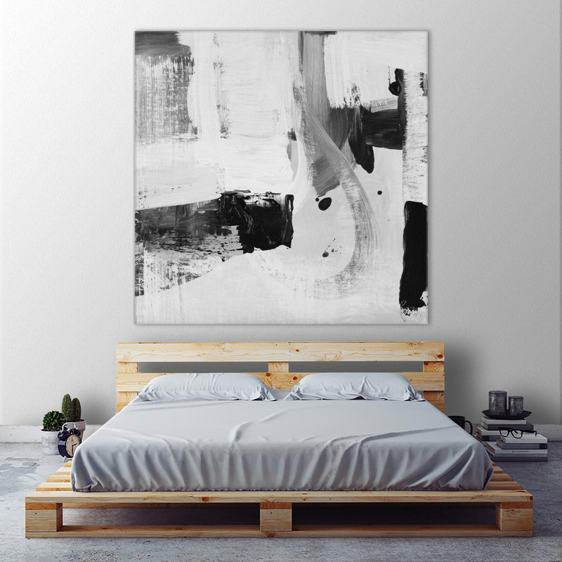 «City Scene I», reproduction d'art sur toile géante 54 po x 54 po, H 54 po x l 54 po x P 1,5 po