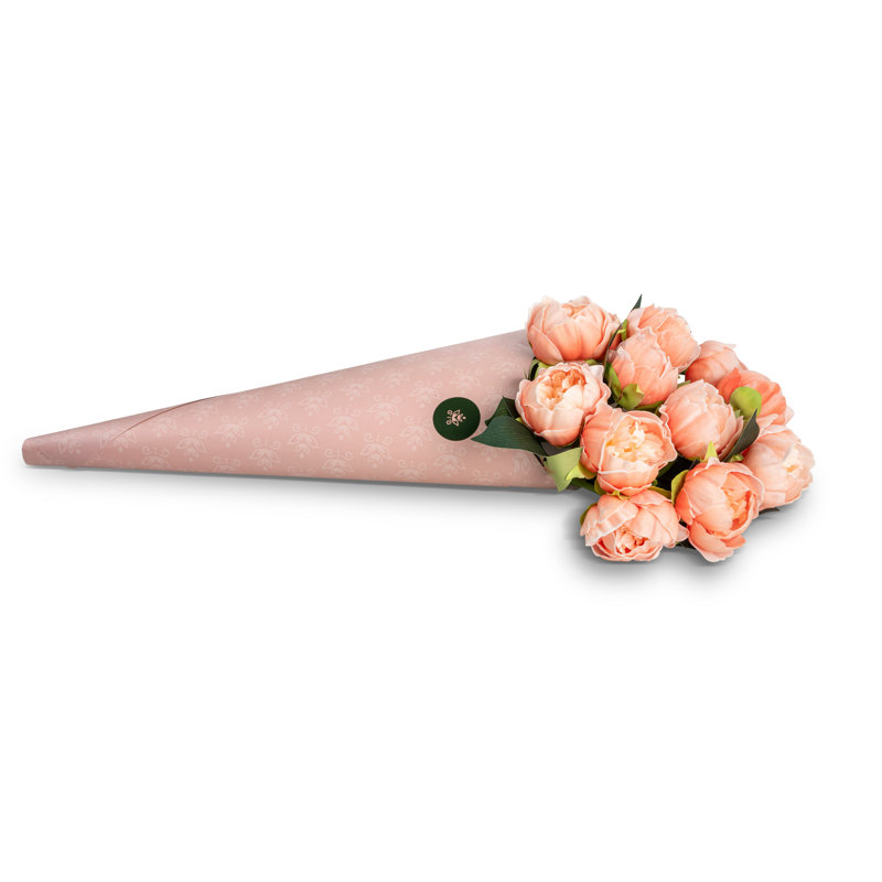 Ensemble de pivoines Camelia RealTouch, Corail