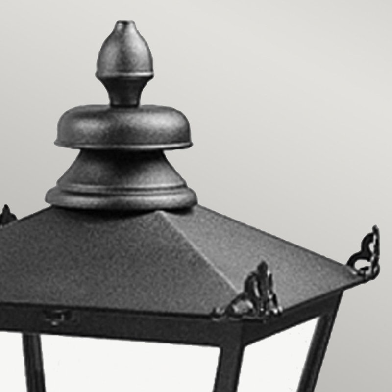 Stilton Black 114.5cm H Outdoor Wall Lantern