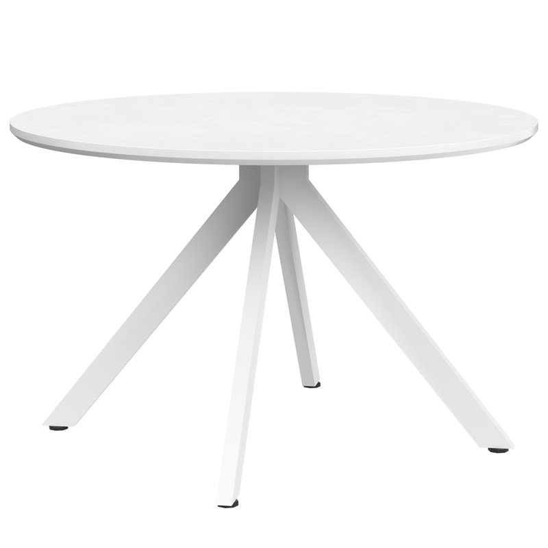 Spacious Wood Dining Tables For 4-6, Modern X-base Design