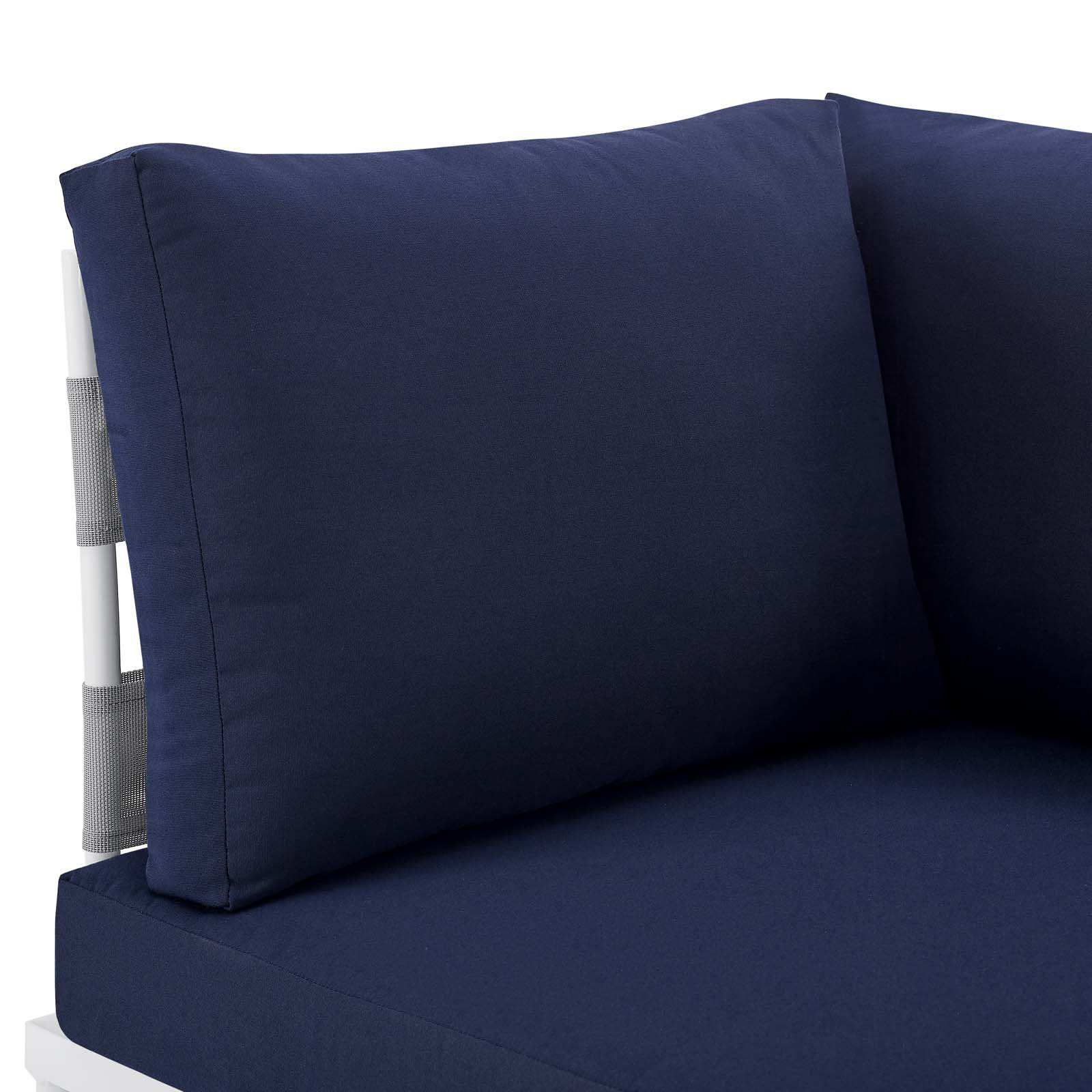 Harmony 198" Patio Sectional, Navy