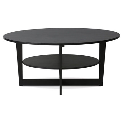 Yalim Sled Oval Coffee Table with Storage
