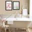Améliorez votre espace avec 2 options de décorations décoratives, motif d'arbres de Noël rose bonbon, art mural décoratif en bois et en papier,