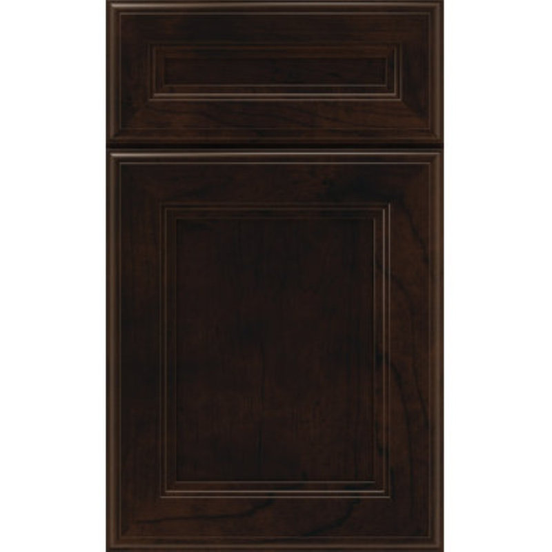 Dwelling Value Bramley Door Sample, Rich Mocha, Cherry