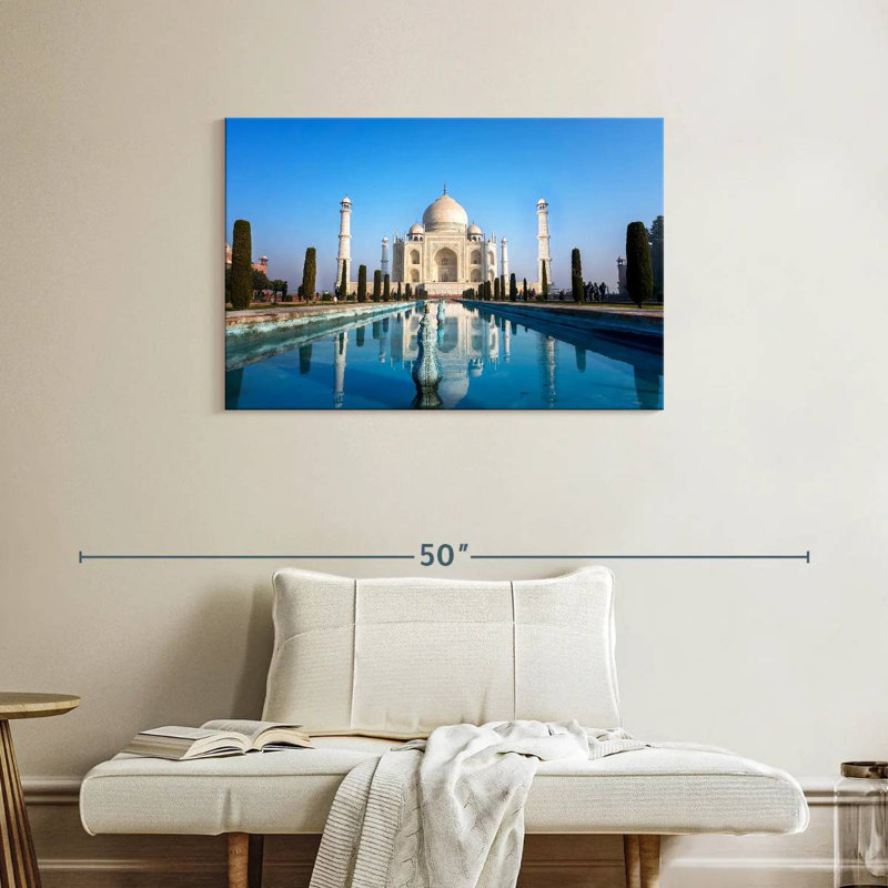 Kavia célèbre Taj Mahal, H 24 po x l 36 po