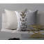Housse de coussin carrée avec garniture décorative-244746738