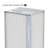 White Four-sided Peg Sq Tower With Wheeled Metal Base