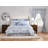 Floral Damask Woven Throw Pillow