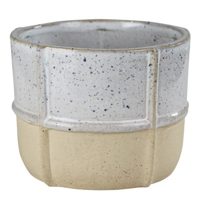 Cache-pot en céramique Taemon Trellis