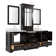 85'' Double Bathroom Vanity with Carrara Marble Top with Mirror