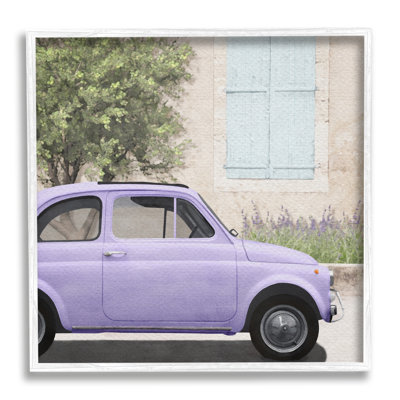 " Antique Purple Buggy " by LSR Design Studio