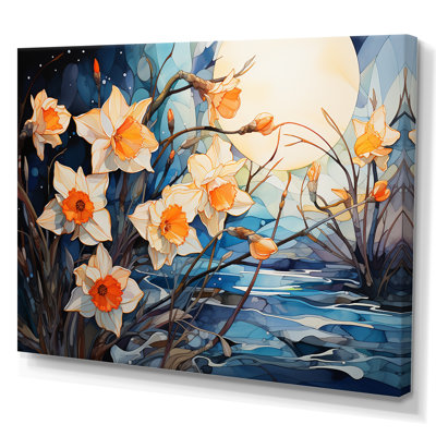 " Symbolic Illumination With Daffodils "