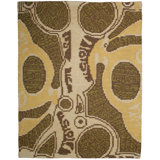 Modern One-of-a-Kind Rectangle 8' X 10' Hand Knotted Area Rug