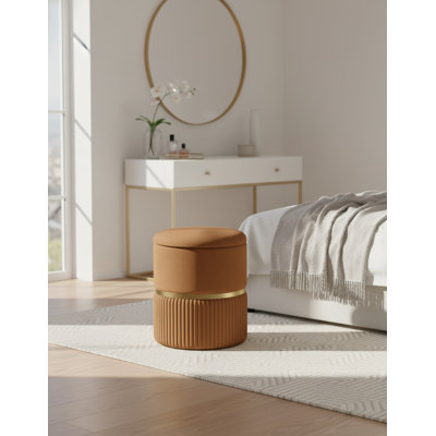 Manufactured Wood Accent Stool
