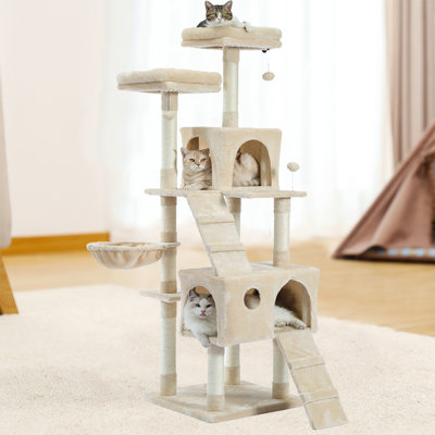Grand chalet pour chat 69,3 po Chazman