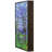 30"W Tiffany Magnolia & Iris Stained Glass Lighted Window