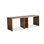 Dark-brown Rectangular Solid Wood desk