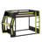 Gaming Bunk Bed With Side-Mounted Oversized RGB Desk-693166699
