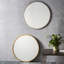 Thora Metal Round Wall Mirror-20637987-32727844