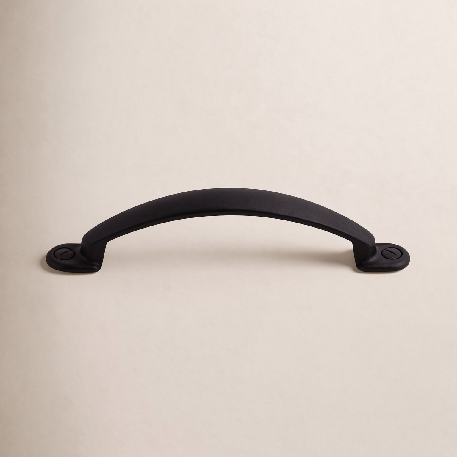 Arendal Bar Cabinet Pull, 3 3/4" Center to Center, Flat Black