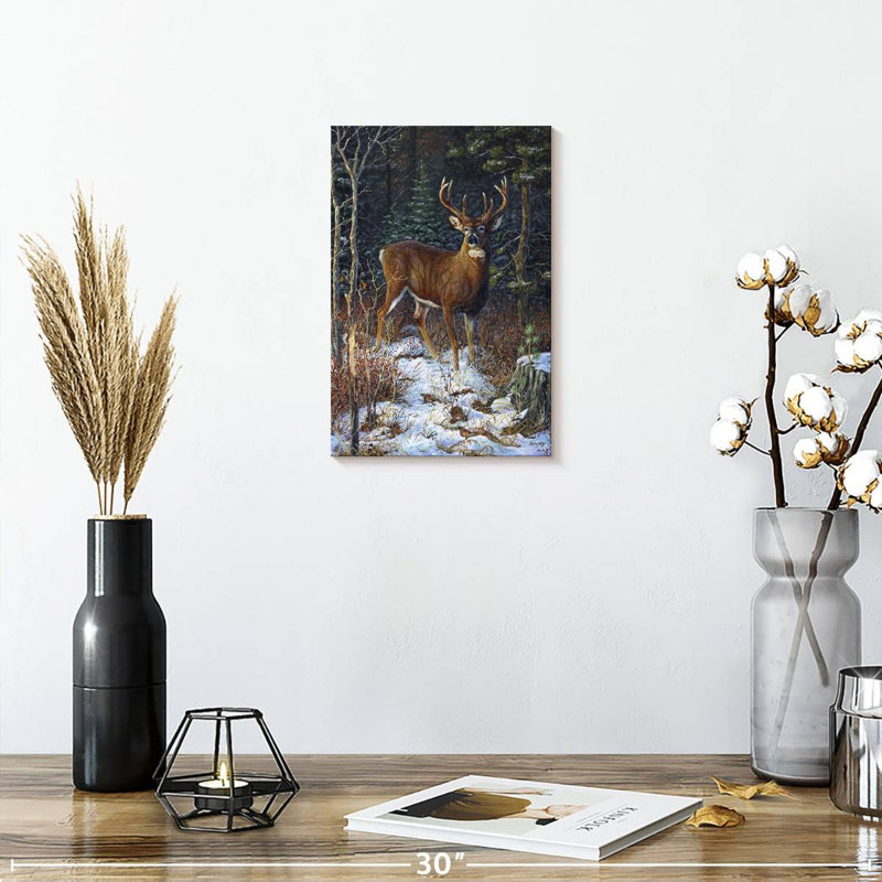Brampt Last Light - Whitetail, 12" H x 8" W