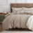 Bedsure Cotton Duvet Cover Full - 100% Cotton Waffle Weave Olive Green Duvet Cover Set, GentleSoft and Breathable Bedding Set for All Season, 3 Pieces, 80"x90"-110365885-106246741