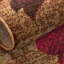 Tapis beige / brun / bourgogne à motif floral Rubith-1830884413