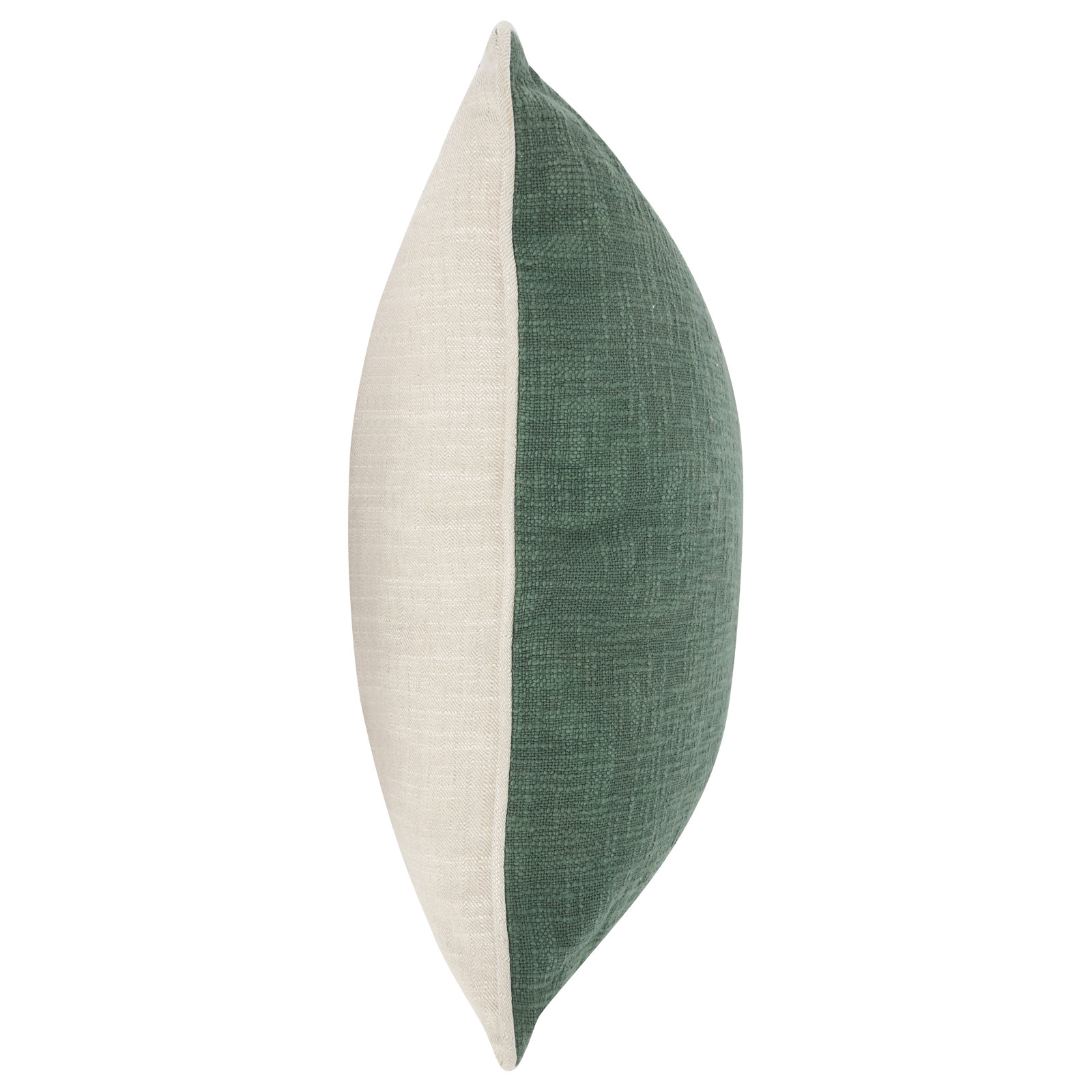 Fiora Cotton Throw Pillow, Thyme Green