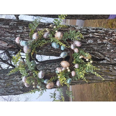 Easter Egg Wreath